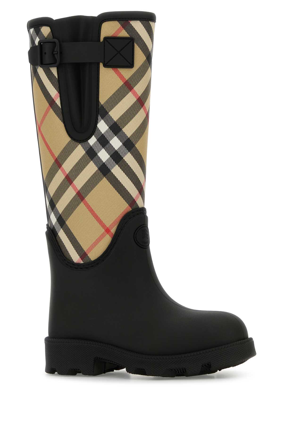 Burberry Women Printed Rubber Marsh Stamp Boots