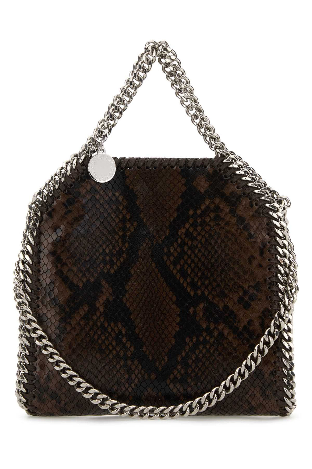 Stella Mccartney Women Printed Shaggy Deer Micro Falabella Handbag