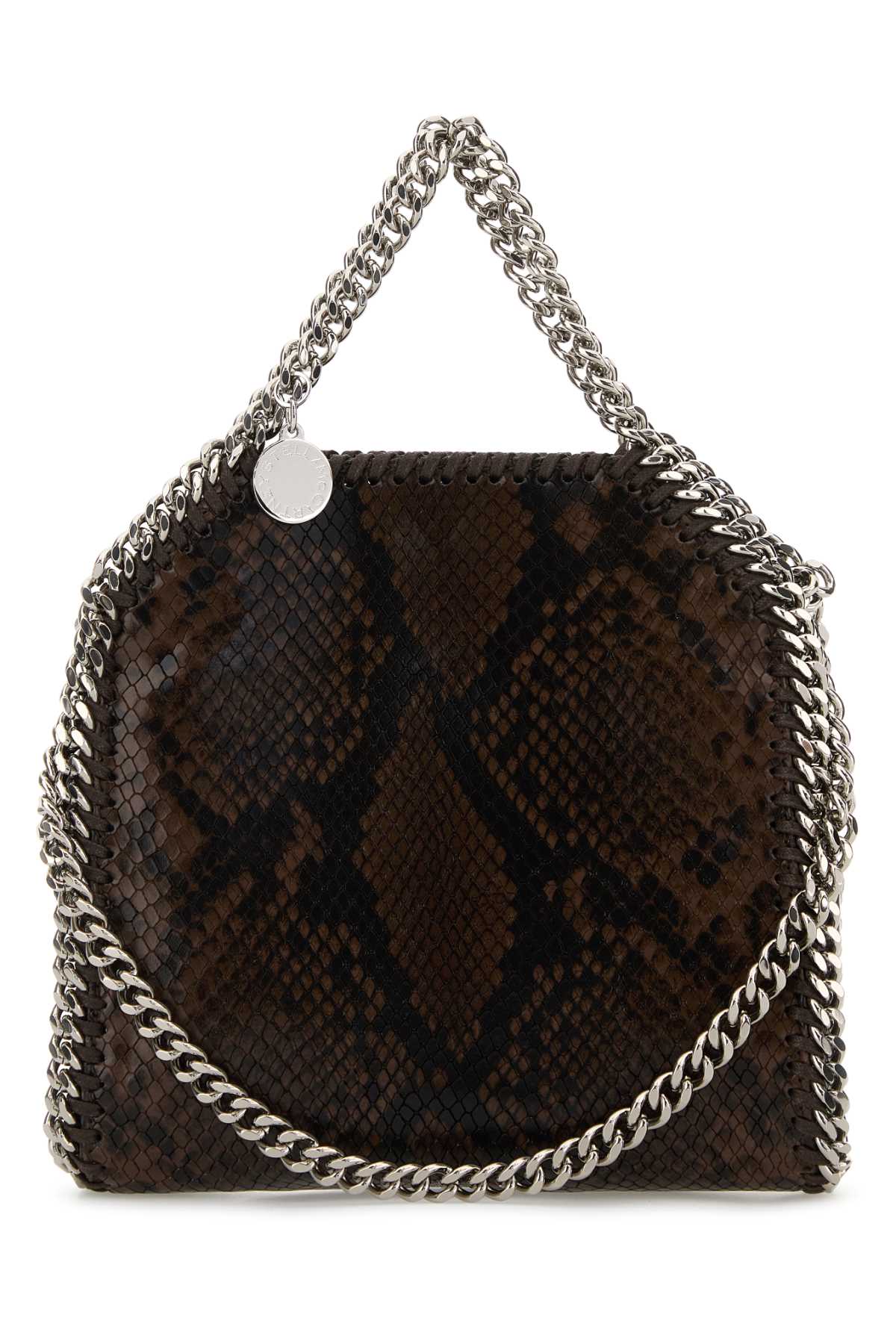 Stella Mccartney Women Printed Shaggy Deer Micro Falabella Handbag