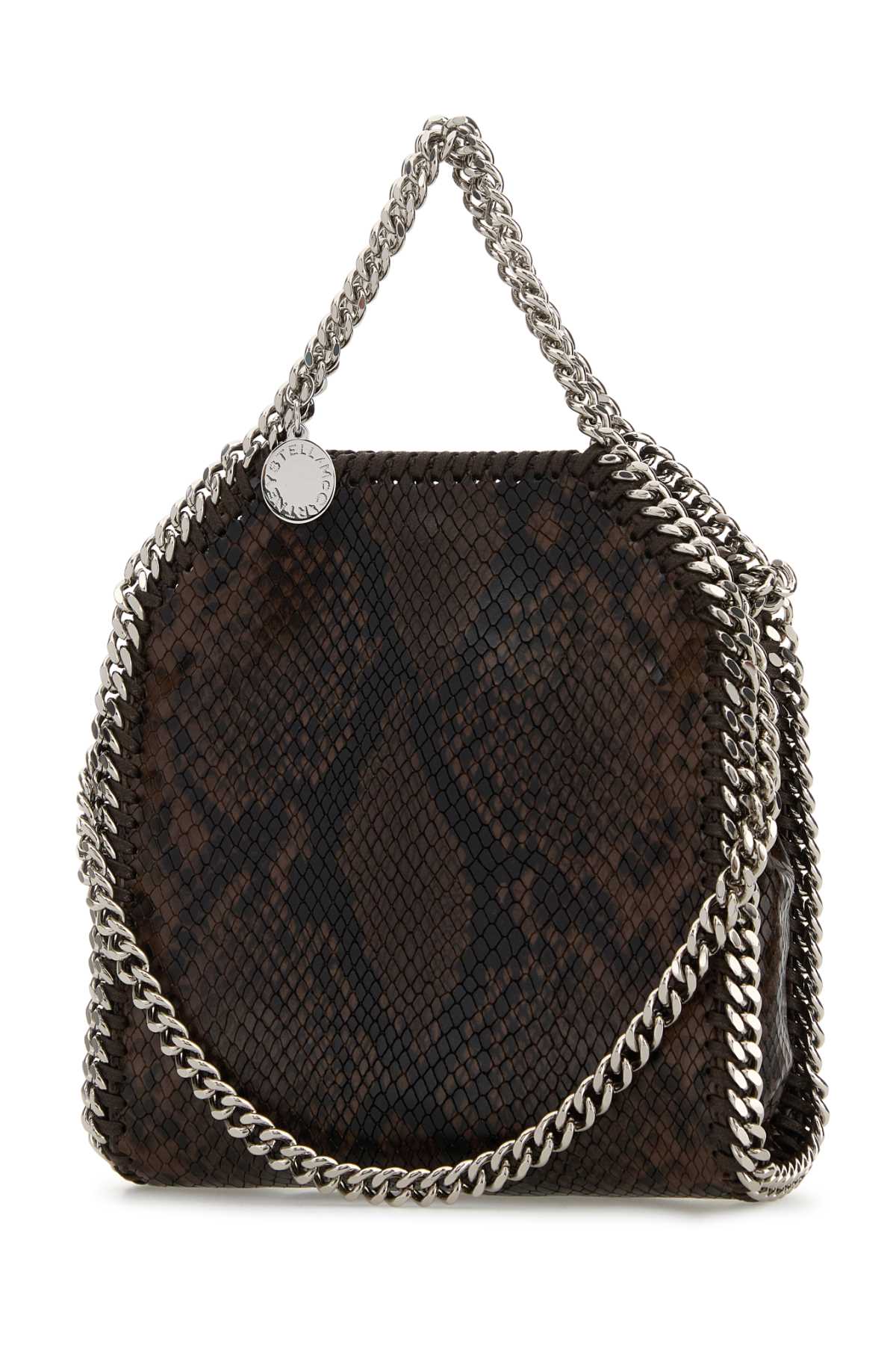 Stella Mccartney Women Printed Shaggy Deer Micro Falabella Handbag