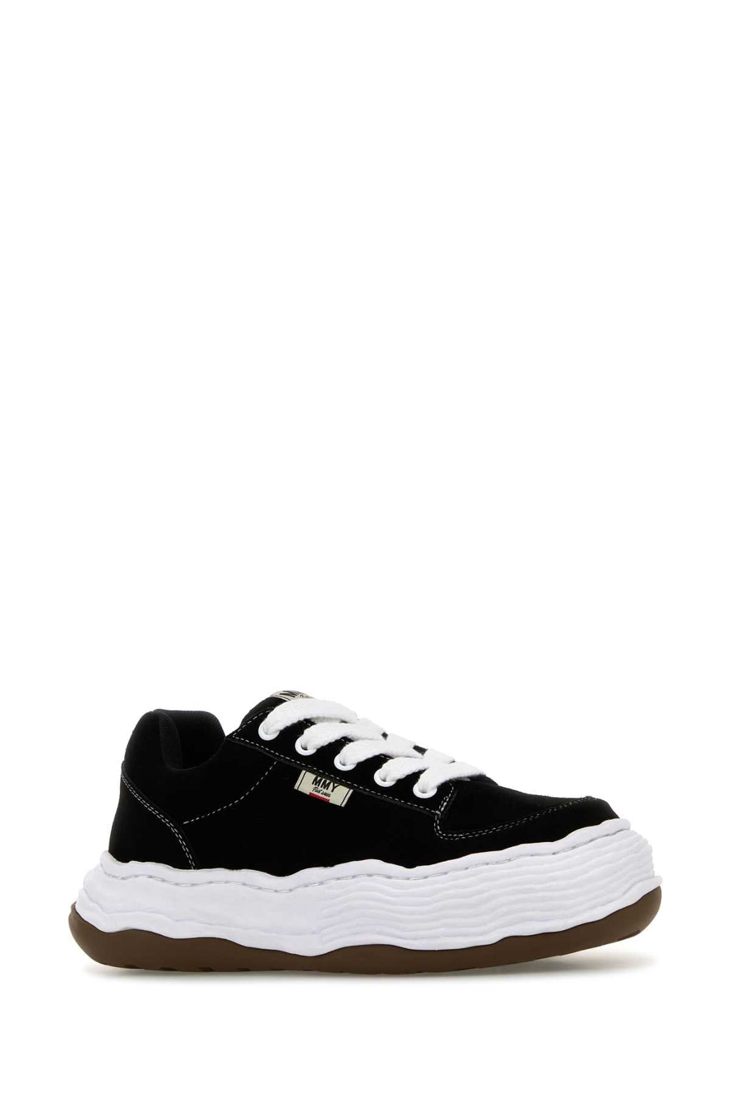 Maison Mihara Yasuhiro Men Black Velvet Oliver Sneakers