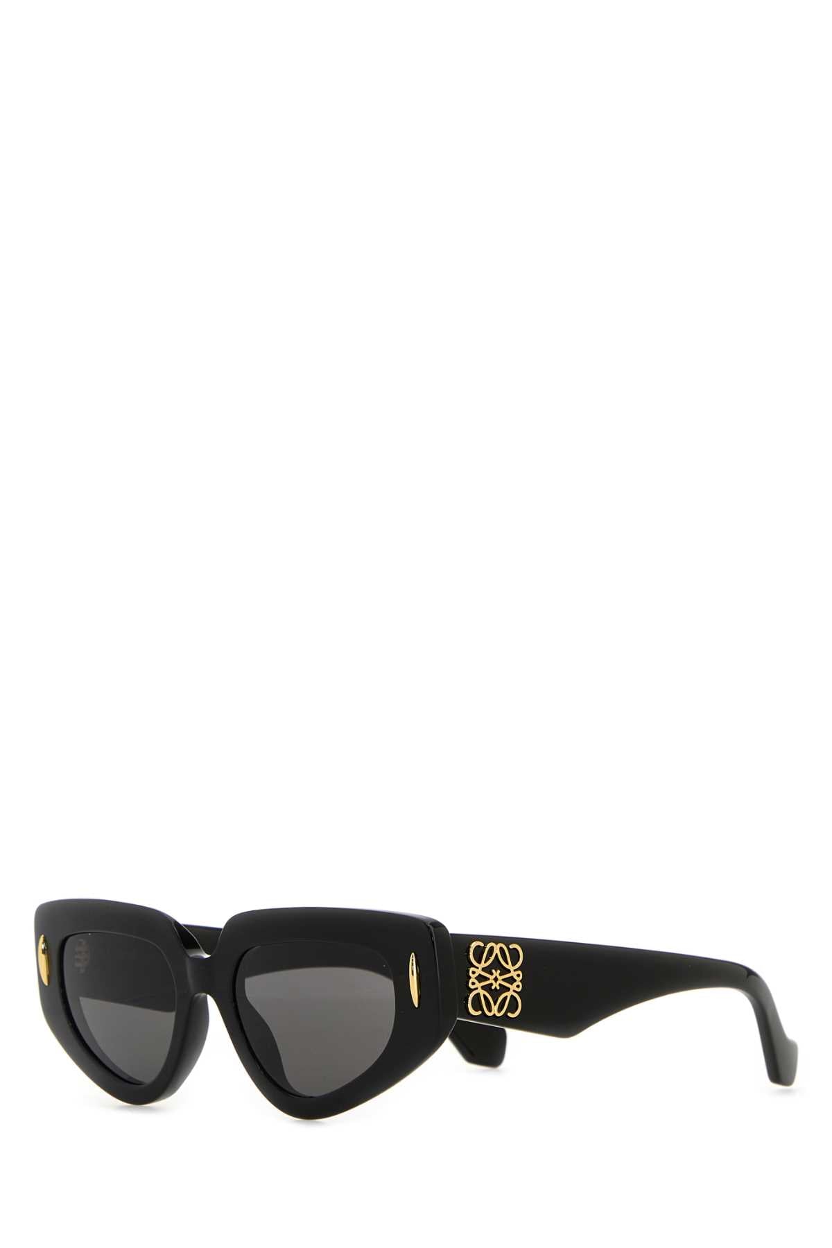 Loewe Women Black Acetato Sunglasses