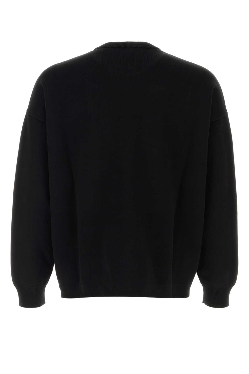 Loewe Men Black Cotton Blend Sweater
