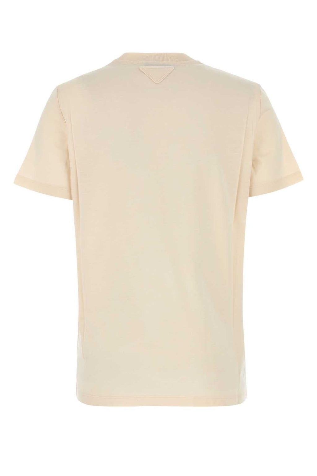 Prada Women Sand Cotton T-Shirt