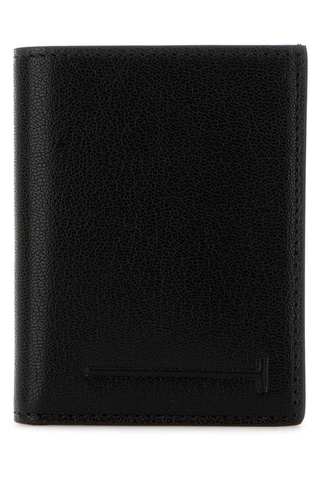 Tom Ford Men Black Leather Wallet