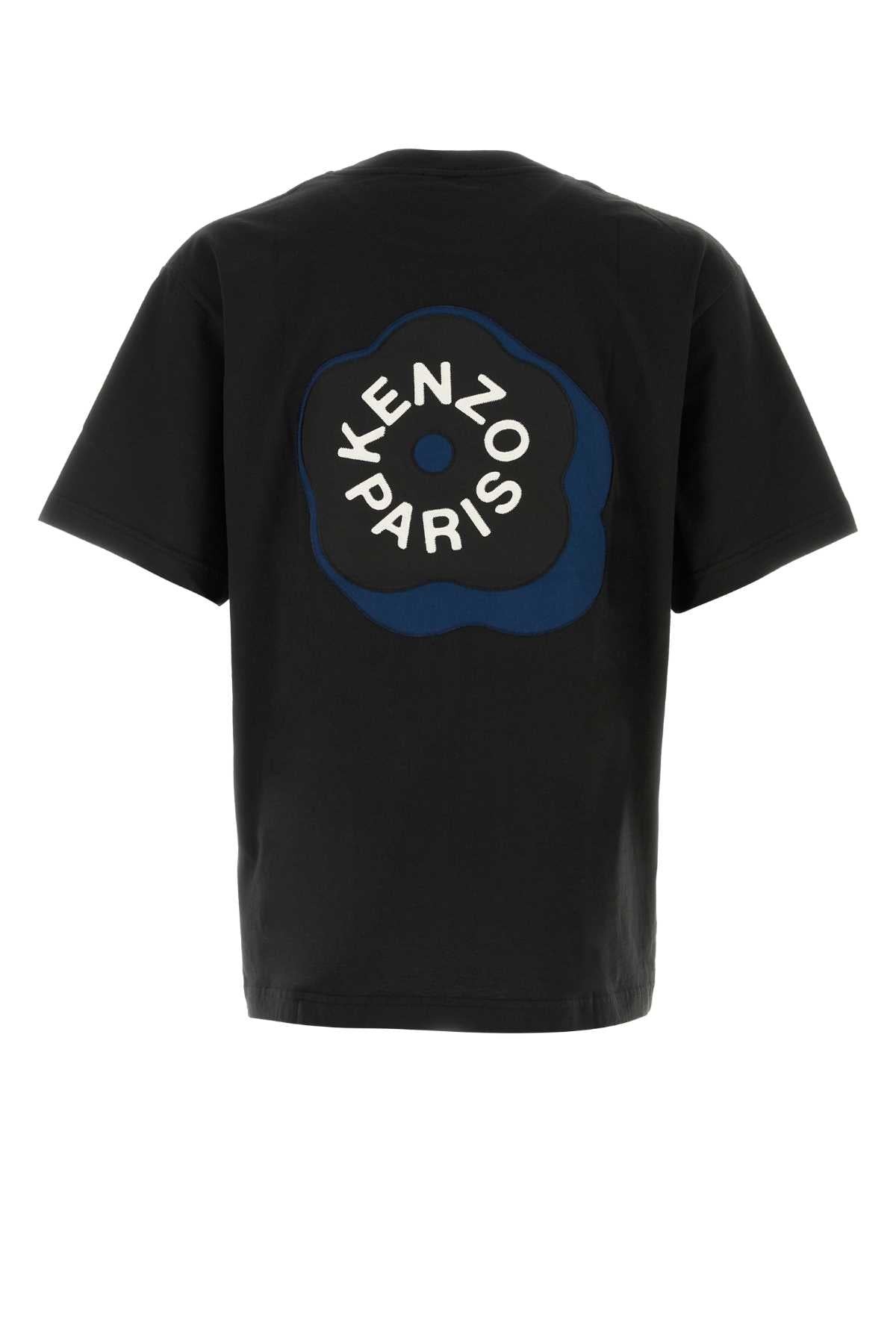 Kenzo Men Black Cotton Oversize T-Shirt