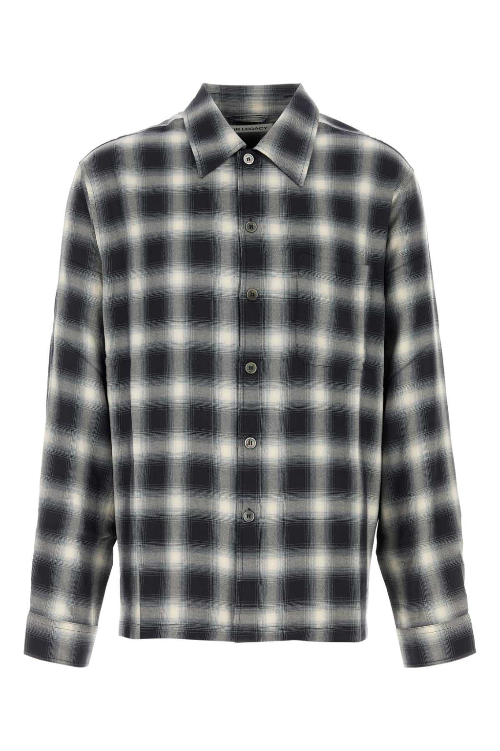 Our Legacy Men Embroidered Viscose Oversize Shirt