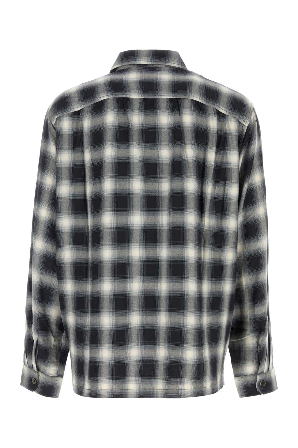 Our Legacy Men Embroidered Viscose Oversize Shirt