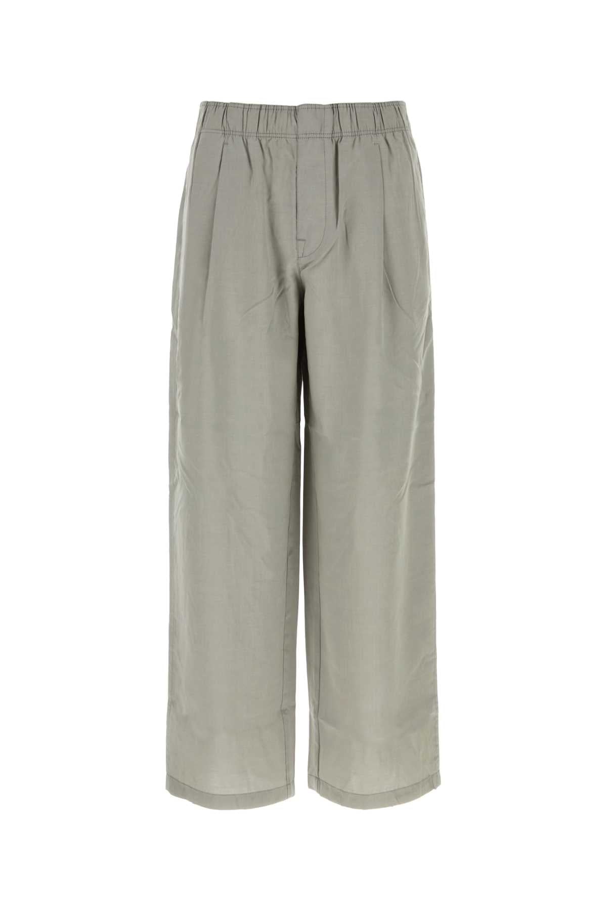 Our Legacy Men Grey Viscose Blend Pant