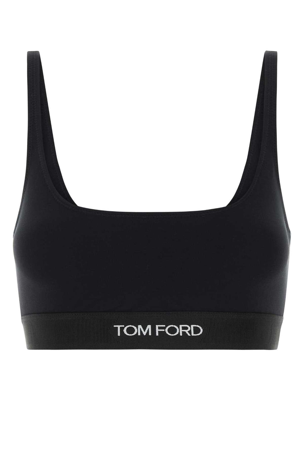 Tom Ford Women Black Stretch Modal Bra