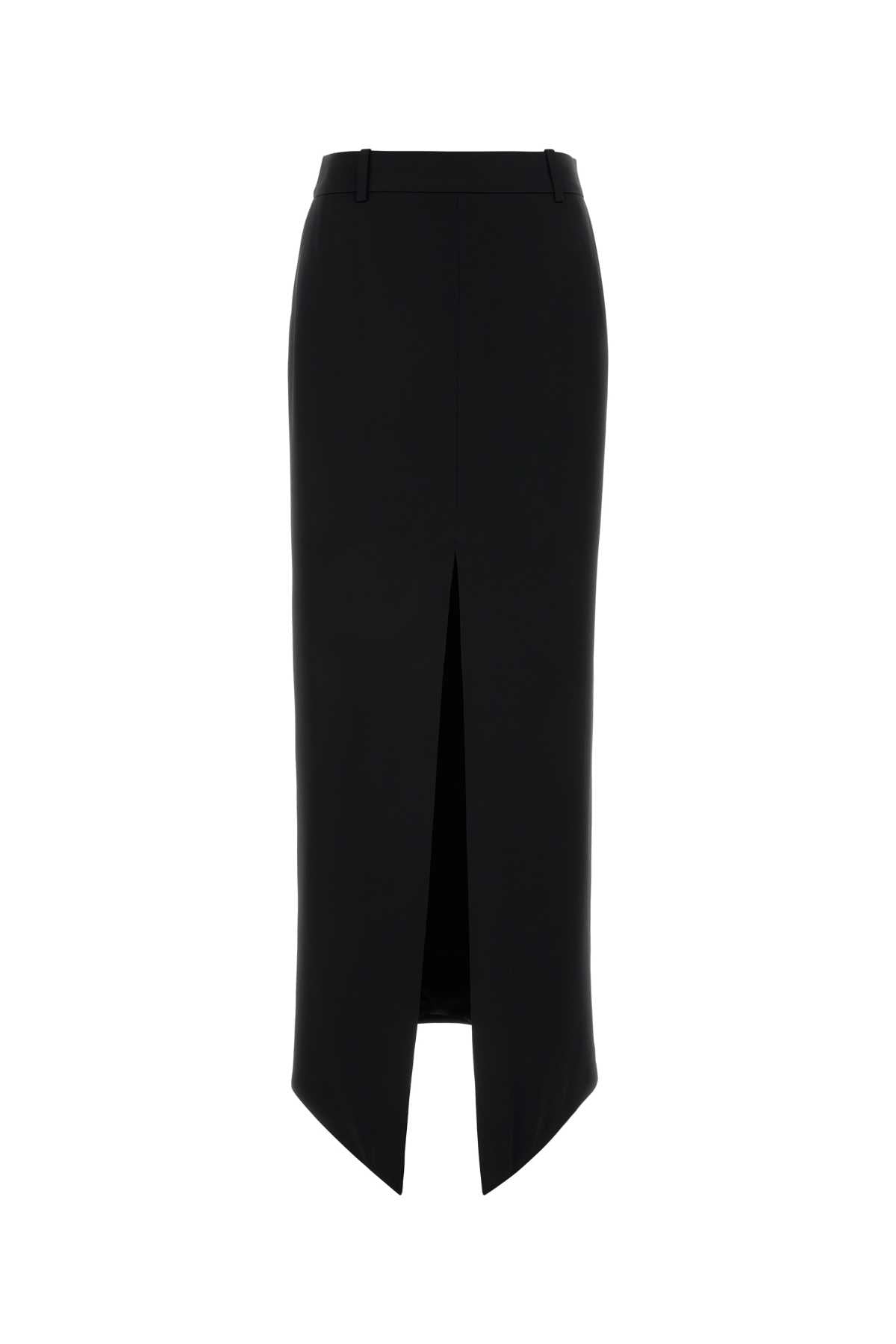 Tom Ford Women Black Satin Skirt