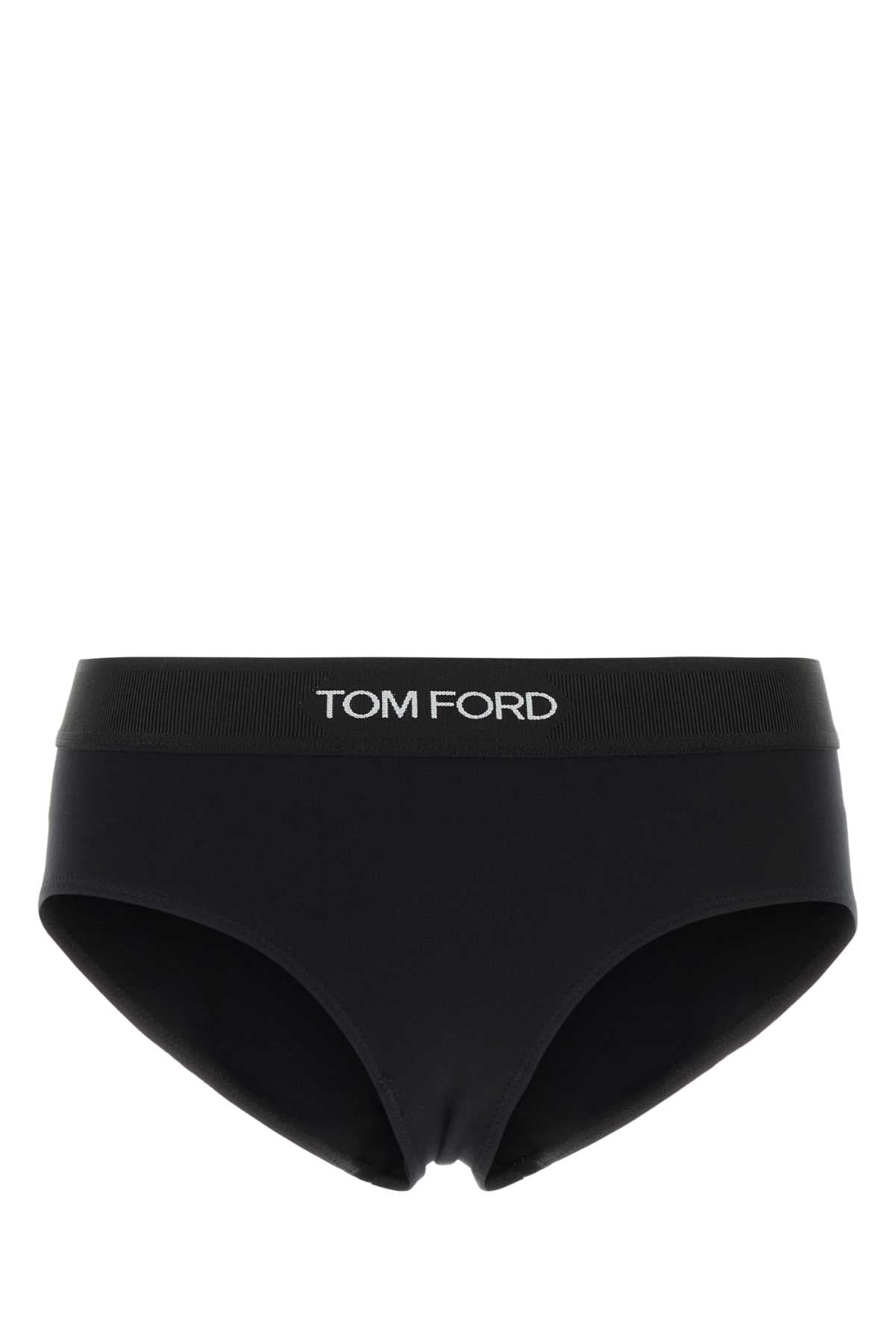 Tom Ford Women Black Stretch Modal Brief