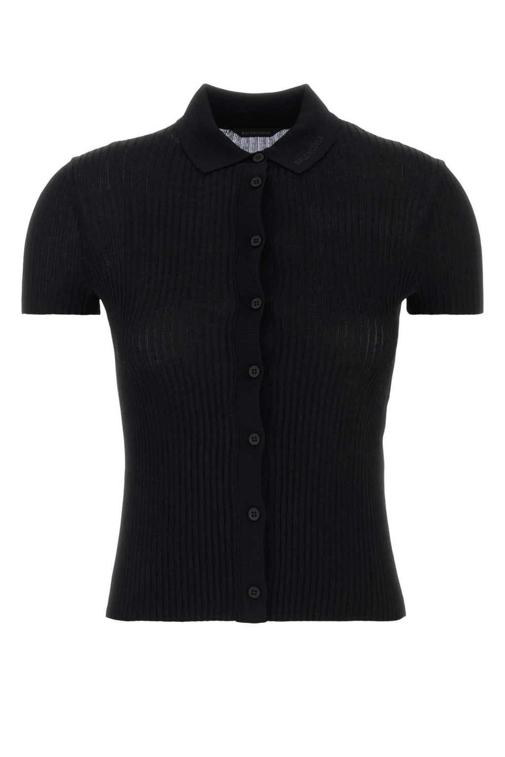 Balenciaga Women Black Viscose Blend Cardigan