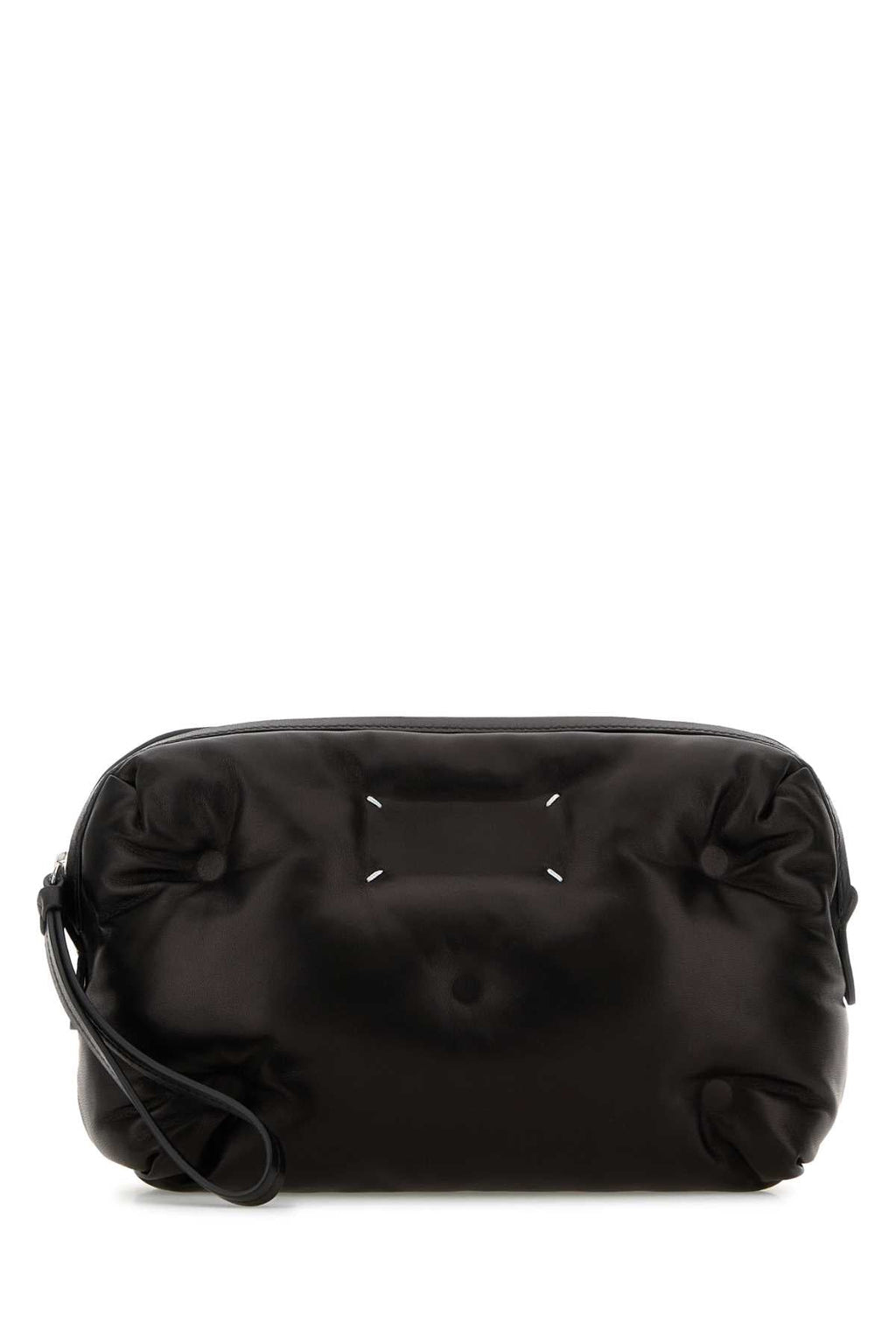 Maison Margiela Men Black Nappa Leather Glam Slam Clutch