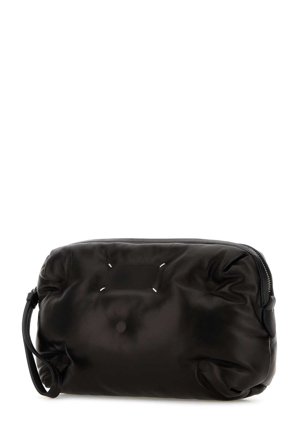 Maison Margiela Men Black Nappa Leather Glam Slam Clutch