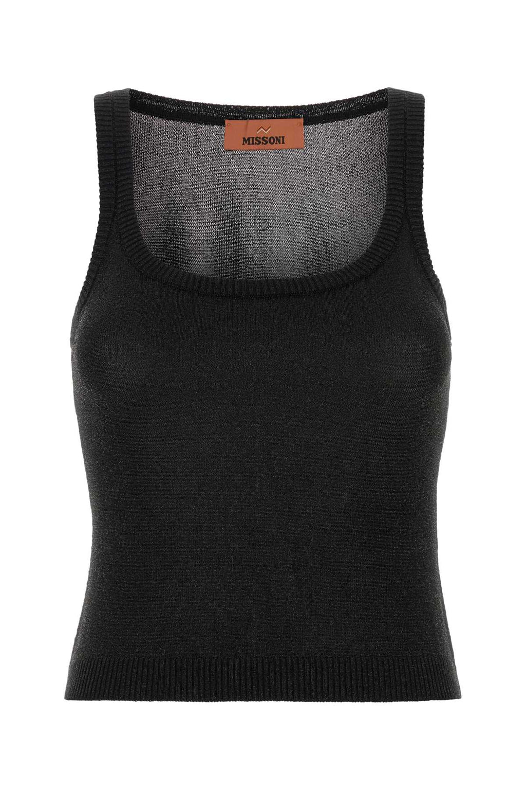 Missoni Women Black Viscose Tank Top
