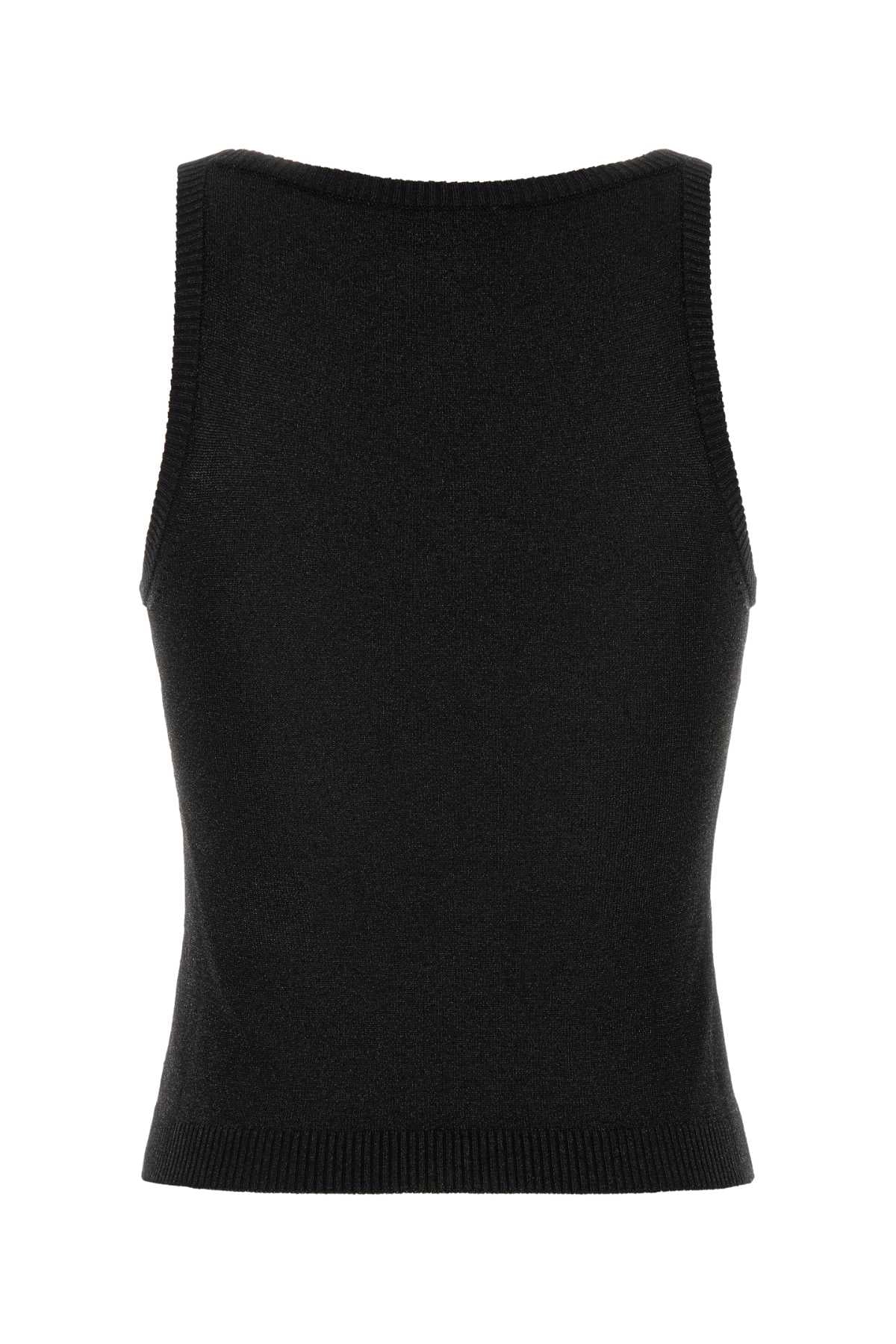 Missoni Women Black Viscose Tank Top