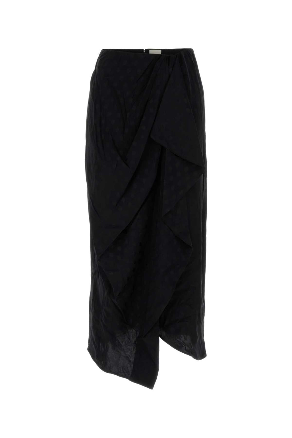 Isabel Marant Women Black Stretch Silk Breen Skirt