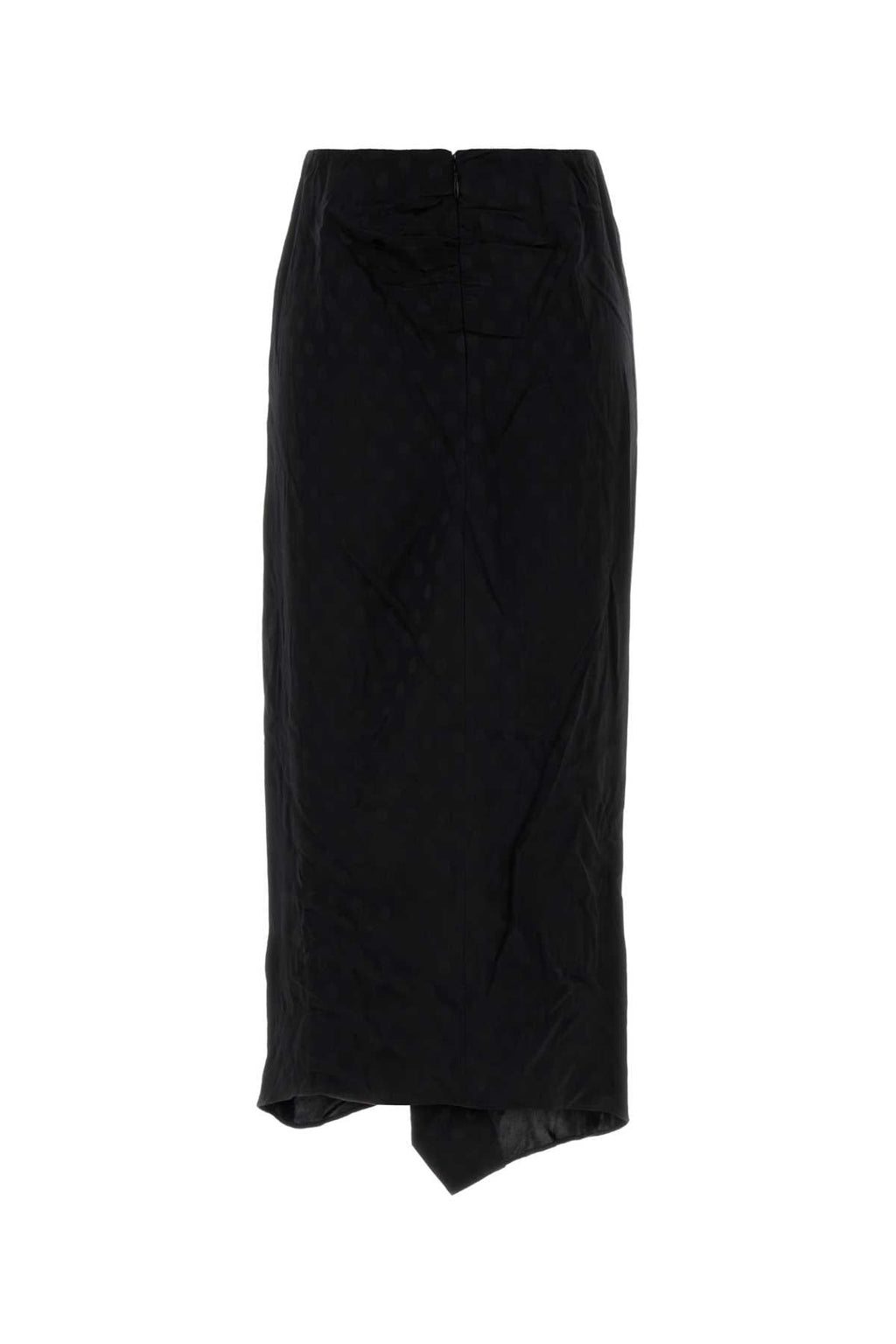 Isabel Marant Women Black Stretch Silk Breen Skirt