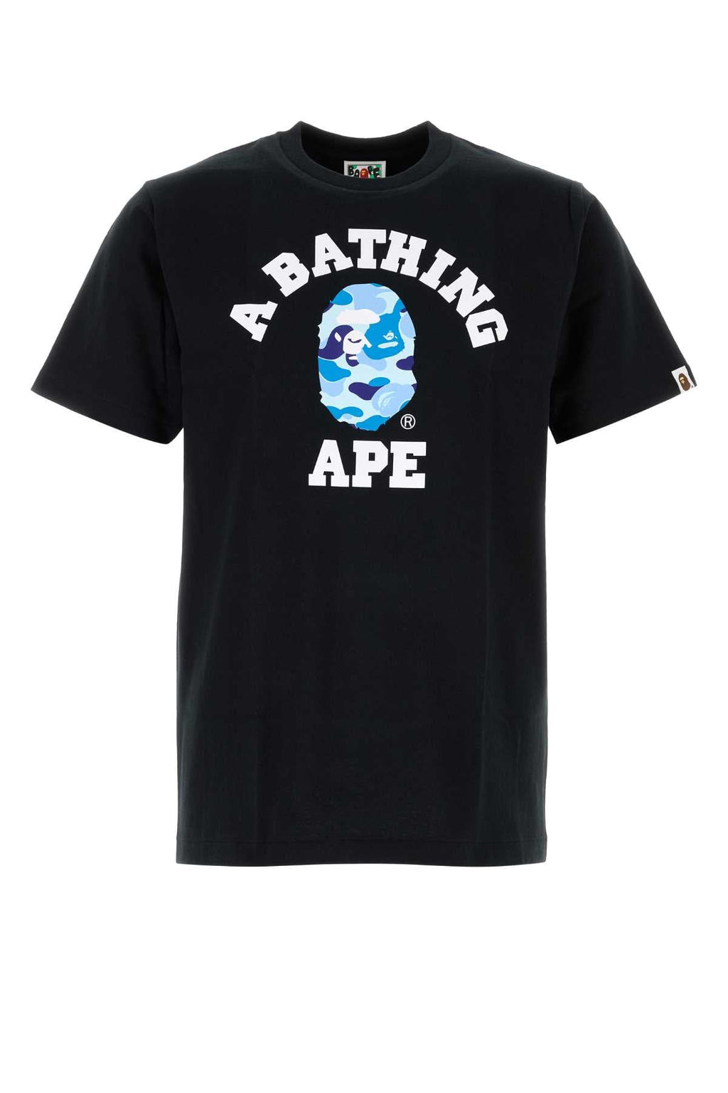 Bape Men Slate Cotton Abc Camo Collage T-Shirt
