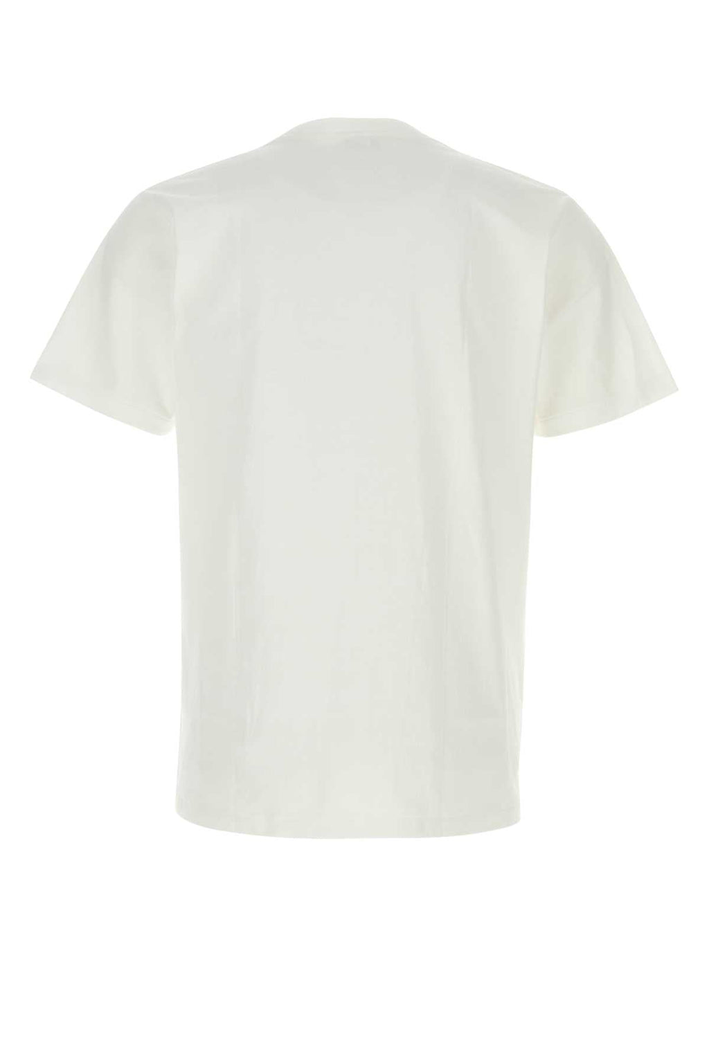 Bape Men White Cotton Abc Camo T-Shirt
