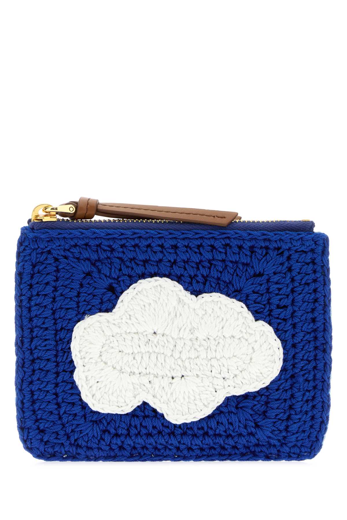 Miu Miu Women Multicolor Crochet Card Holder