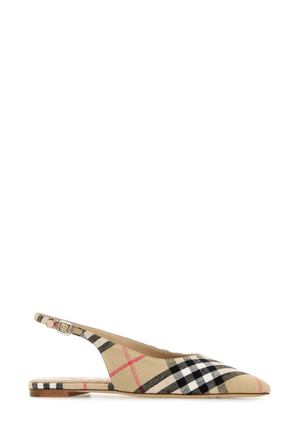 Burberry Women Embroidered Fabric Ballerinas