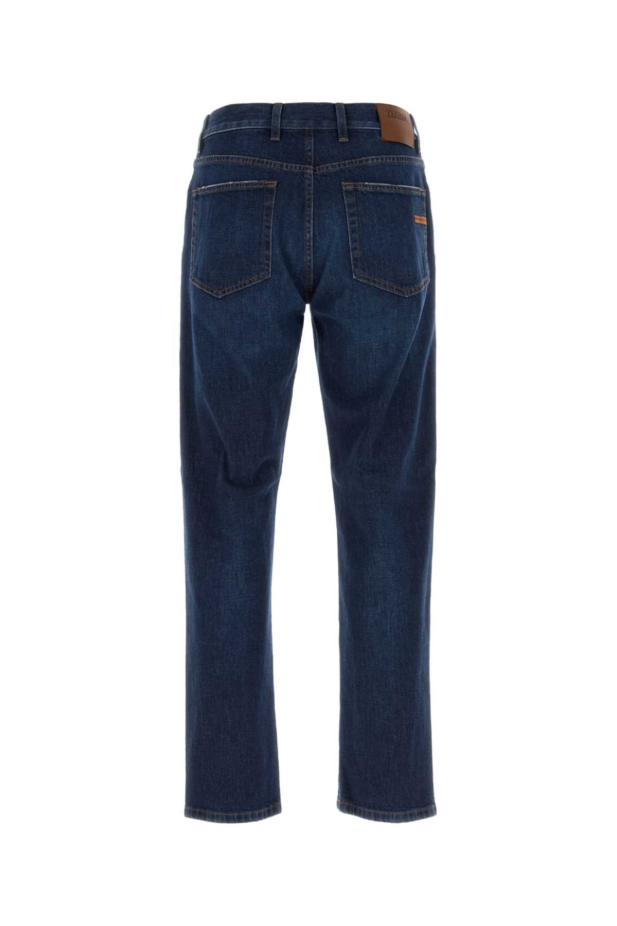 Zegna Men Stretch Denim Jeans