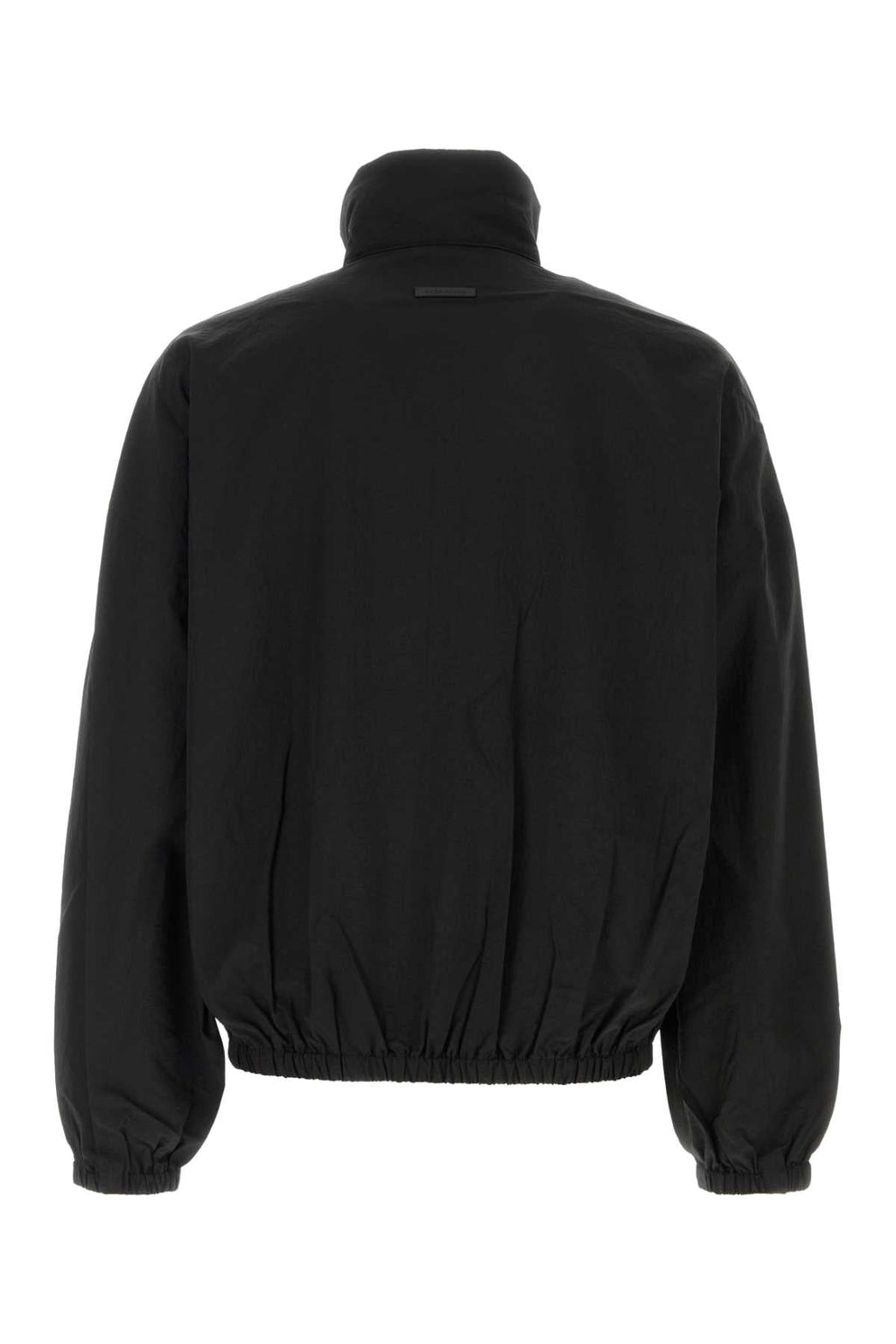 Fear Of God Men Black Nylon Bomber Jacket