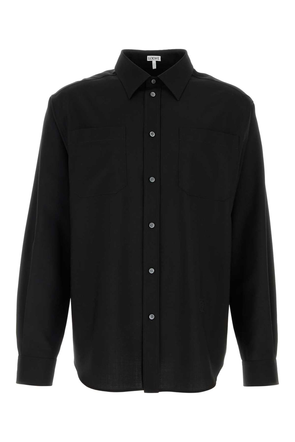Loewe Men Back Wool Shirt