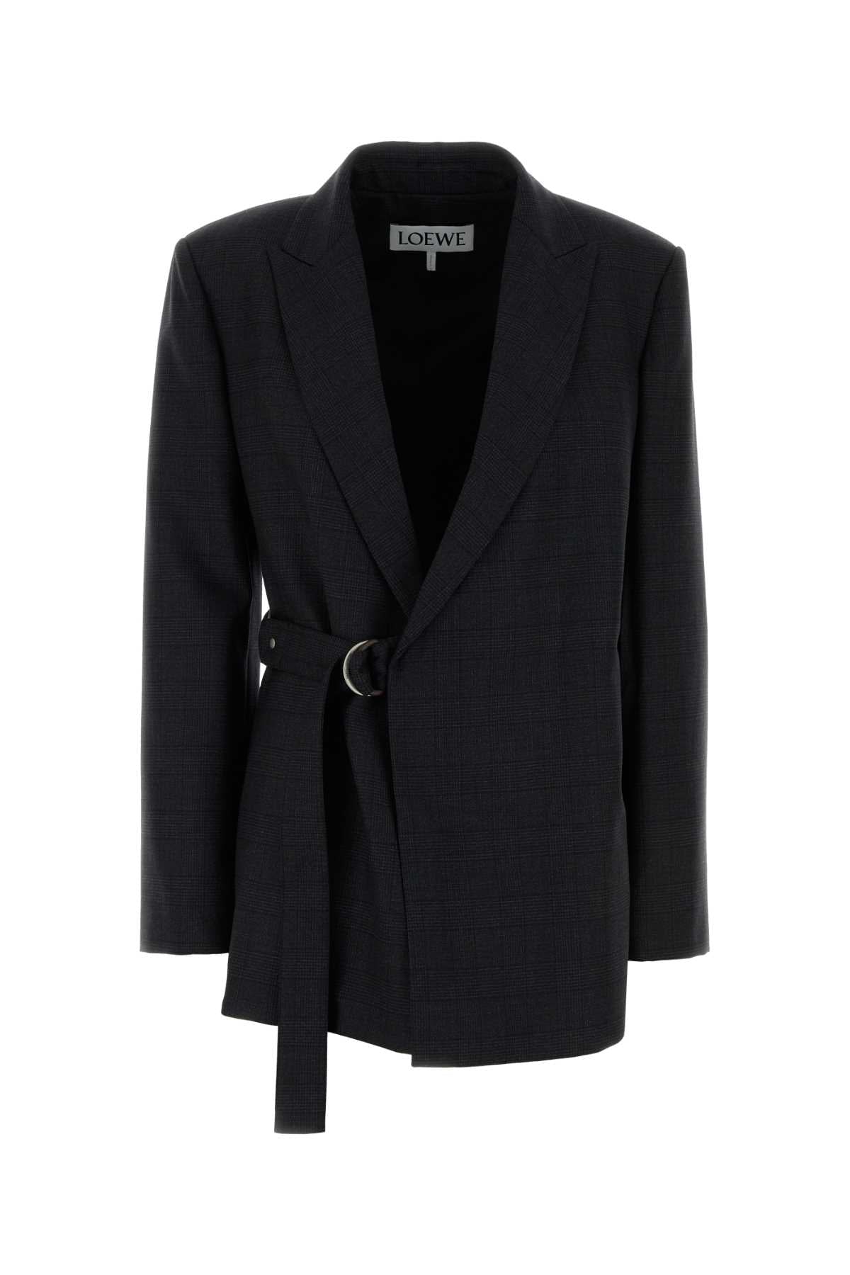 Loewe Women Embroidered Wool Blazer