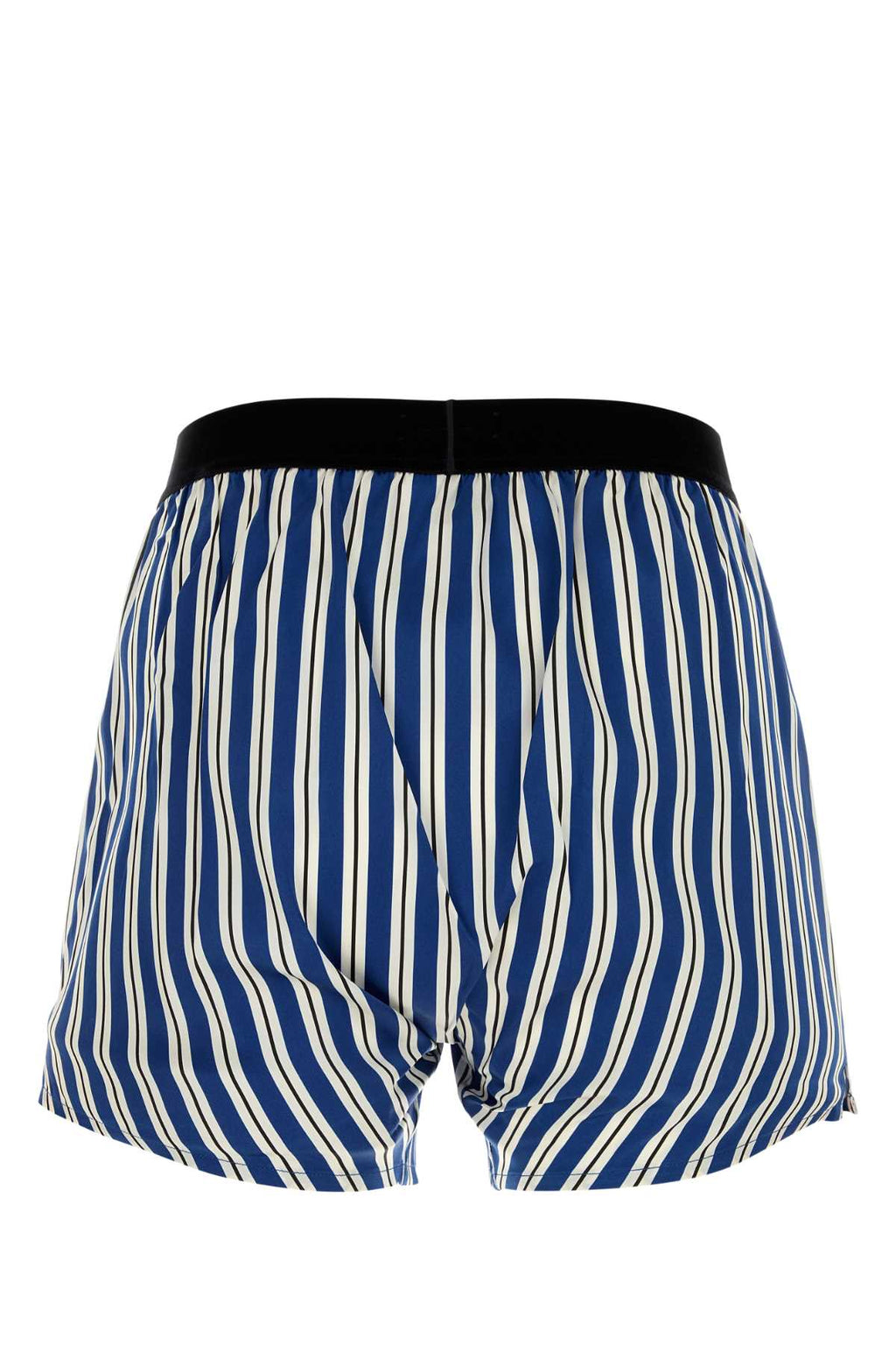 Tom Ford Men Printed Stretch Satin Boxer