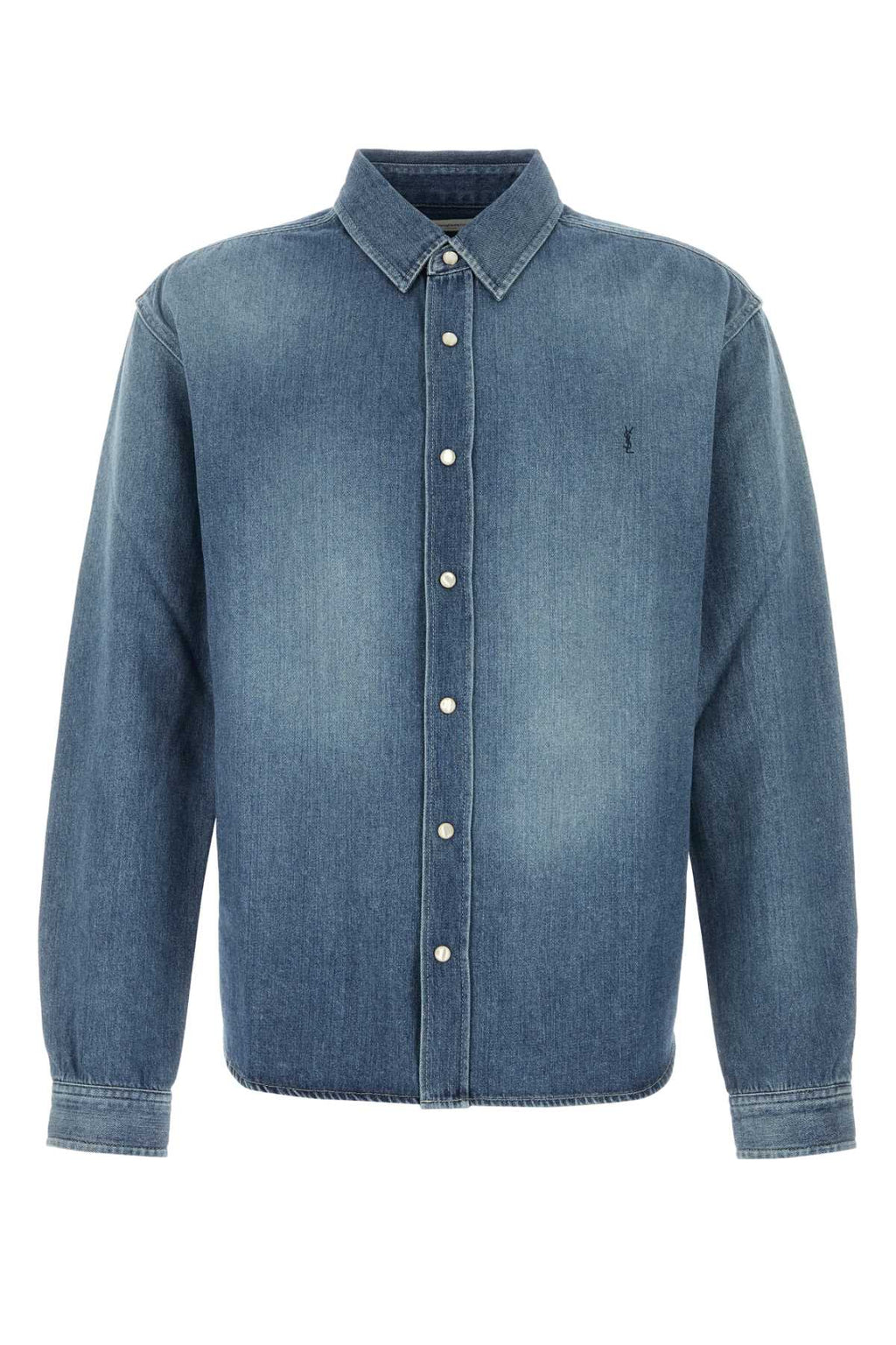Saint Laurent Men Denim Shirt