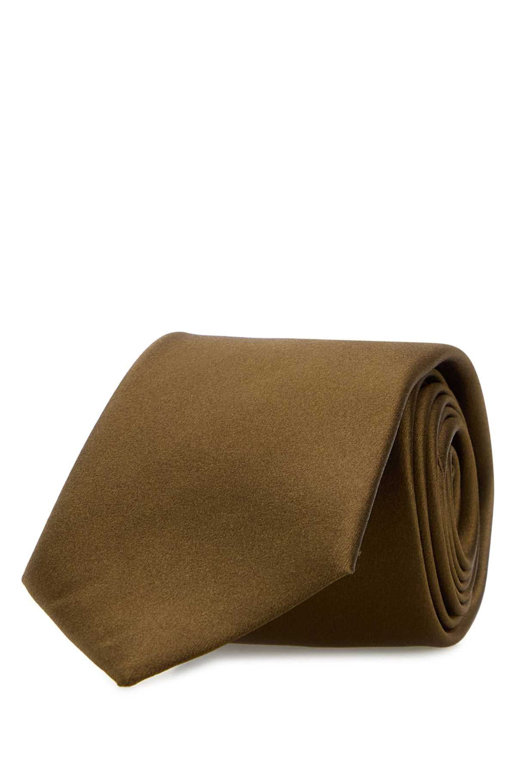 Saint Laurent Men Biscuit Satin Tie