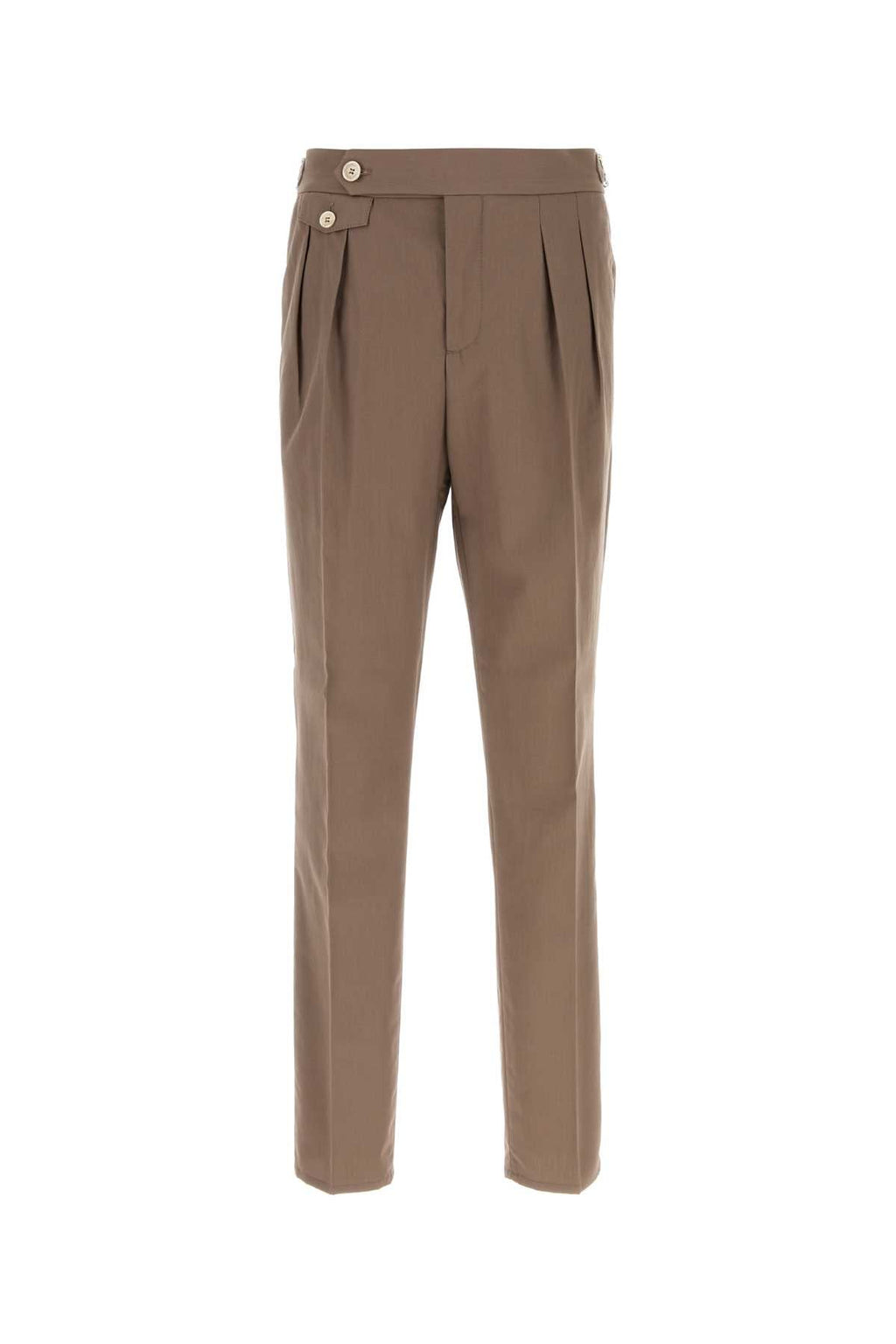 Brunello Cucinelli Men Brown Cotton Pant