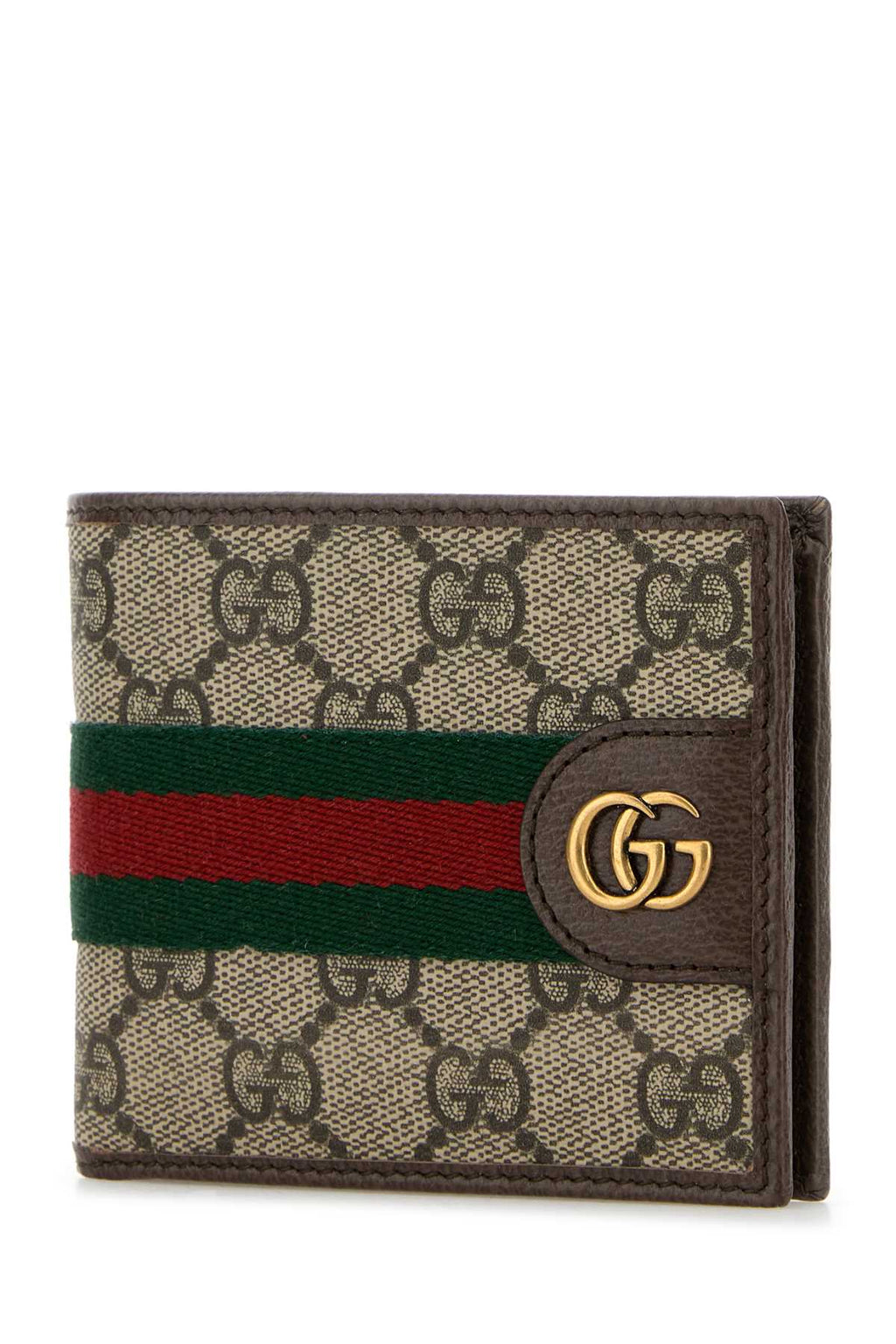 Gucci Men Printed Canvas Wallet
