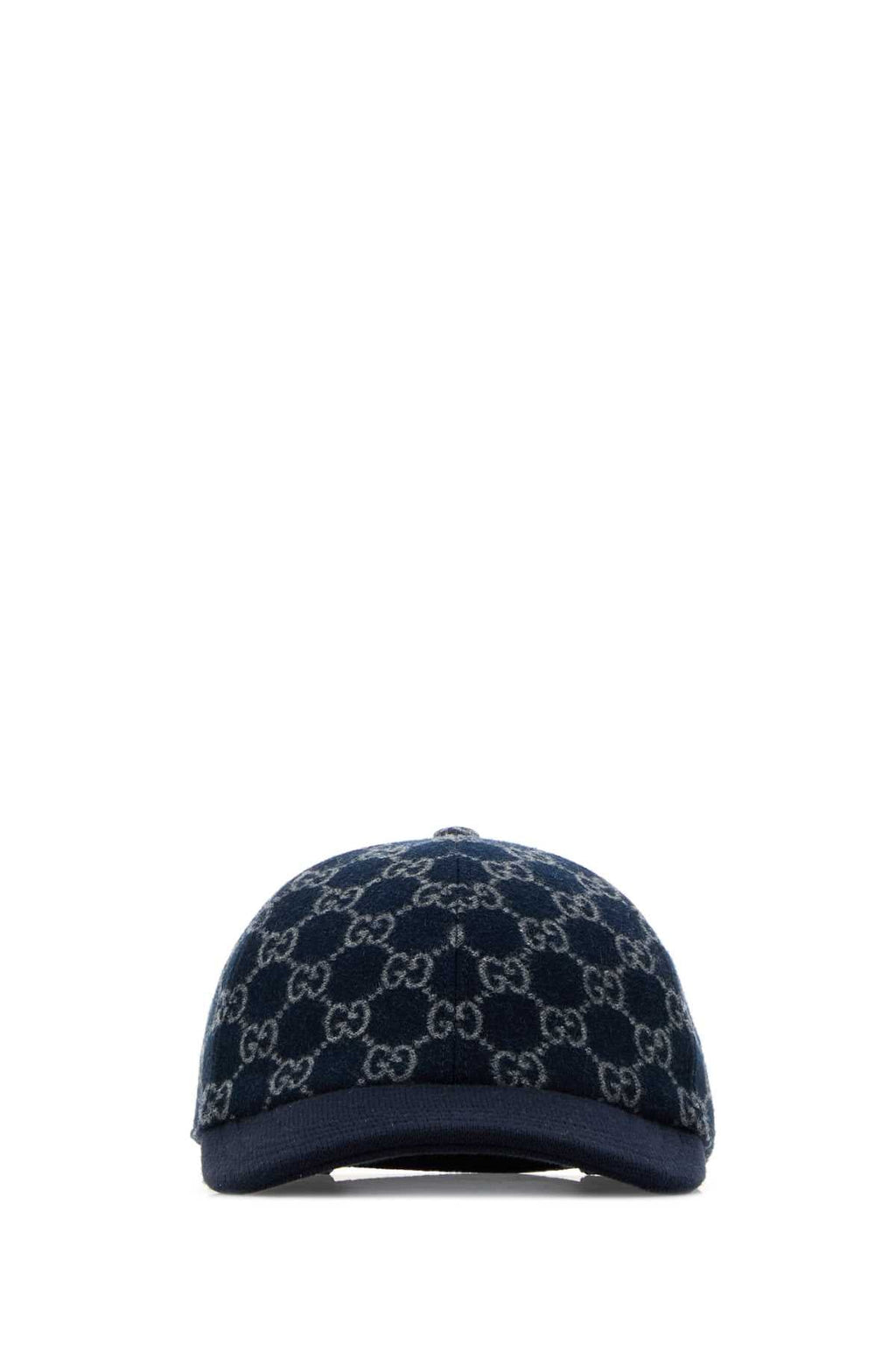 Gucci Men Embroidered Wool Baseball Cap