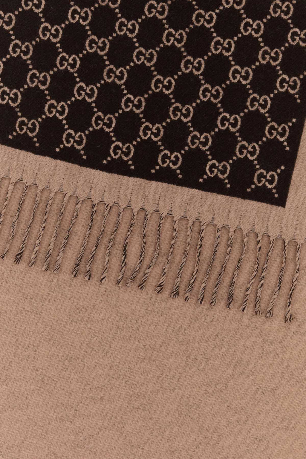 Gucci Women Embroidered Wool Scarf