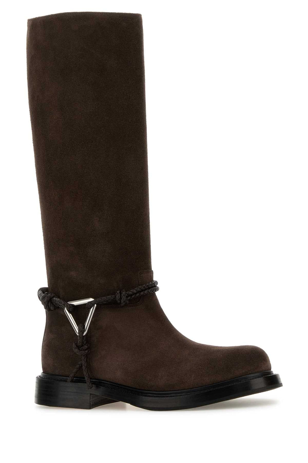 Bottega Veneta Women Brown Suede James Boots