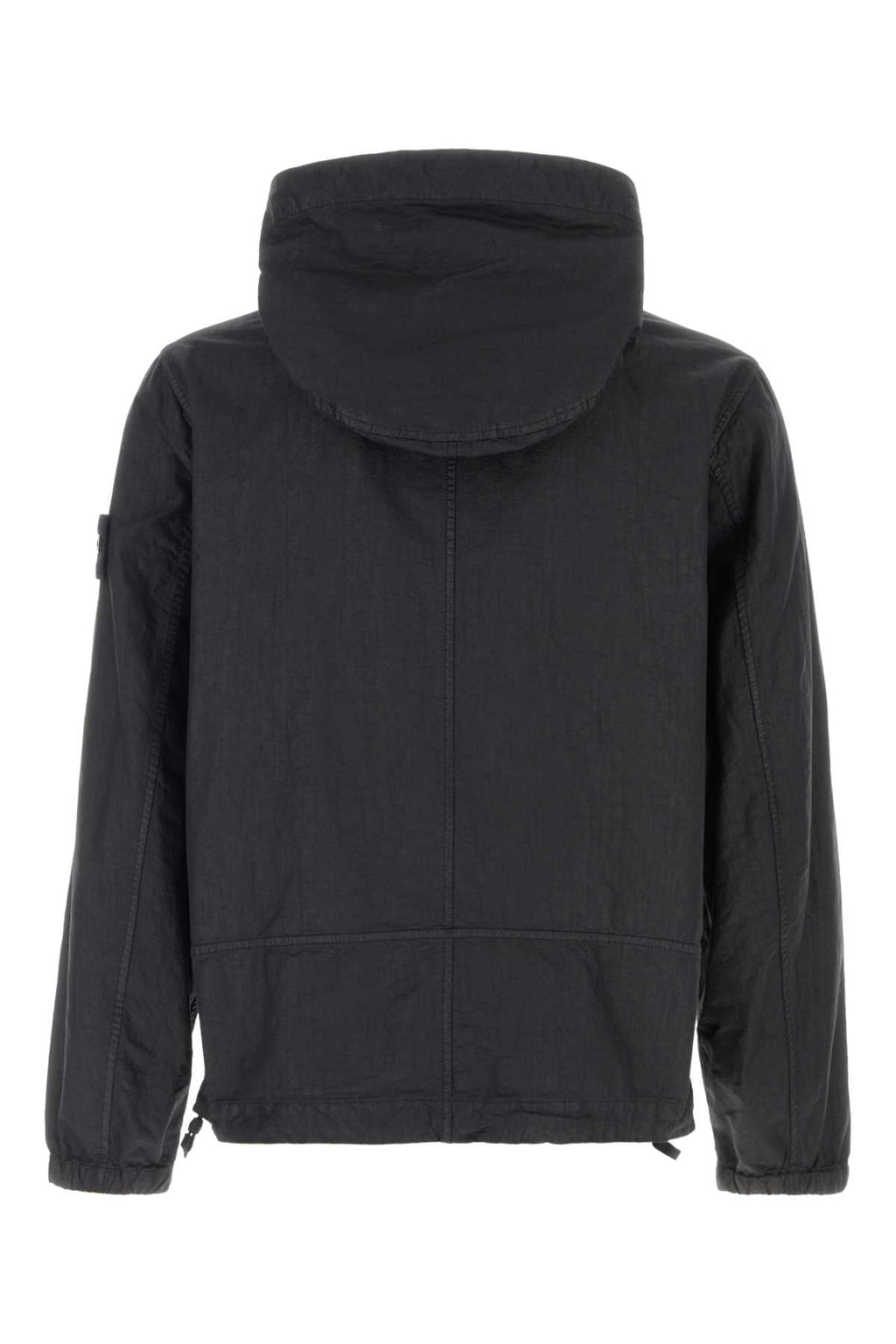 Stone Island Men Black Nylon Jacket