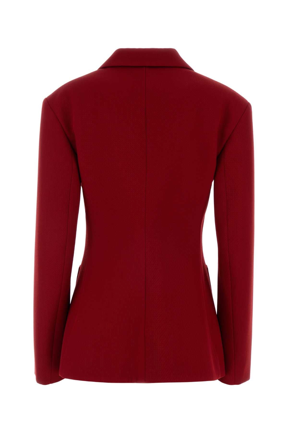 Loewe Women Red Wool Blend Blazer