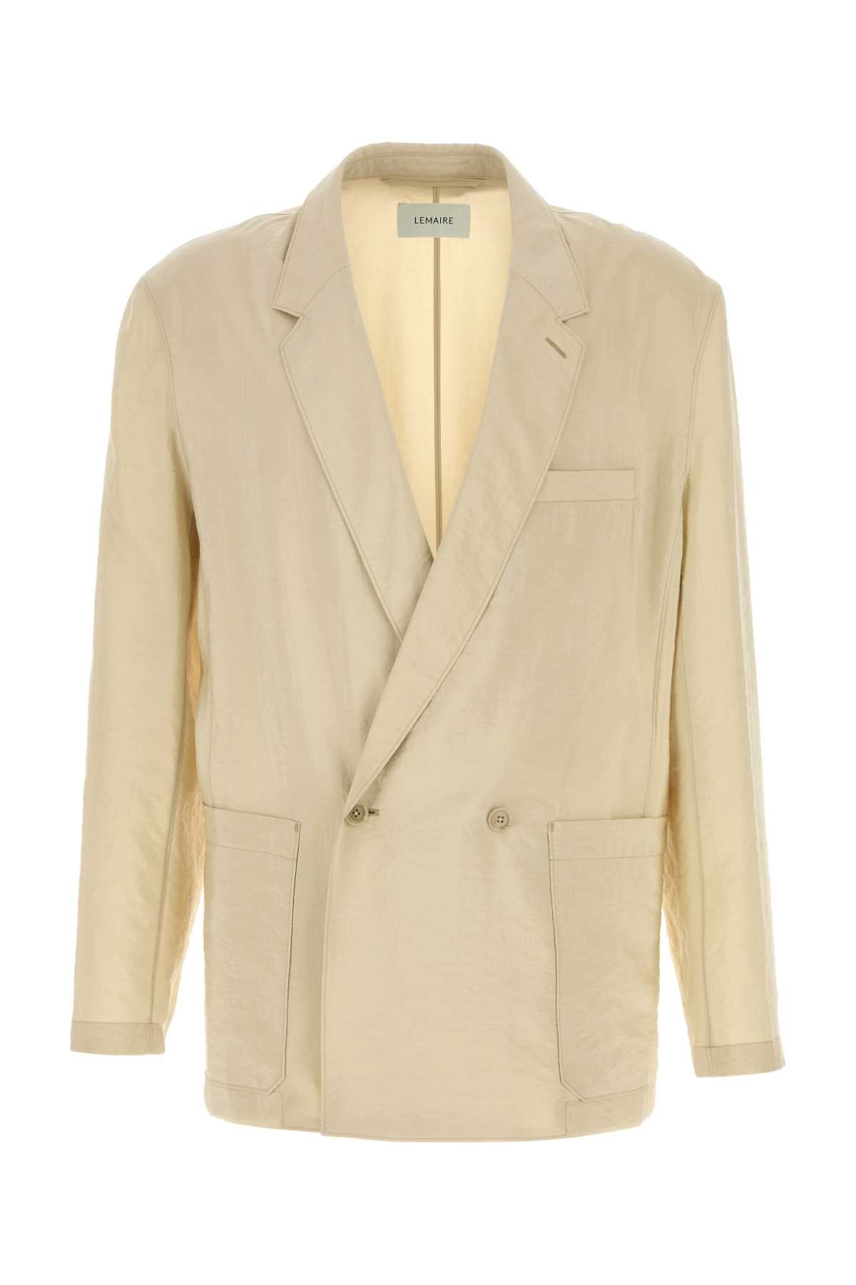 Lemaire Men Sand Jersey Blazer