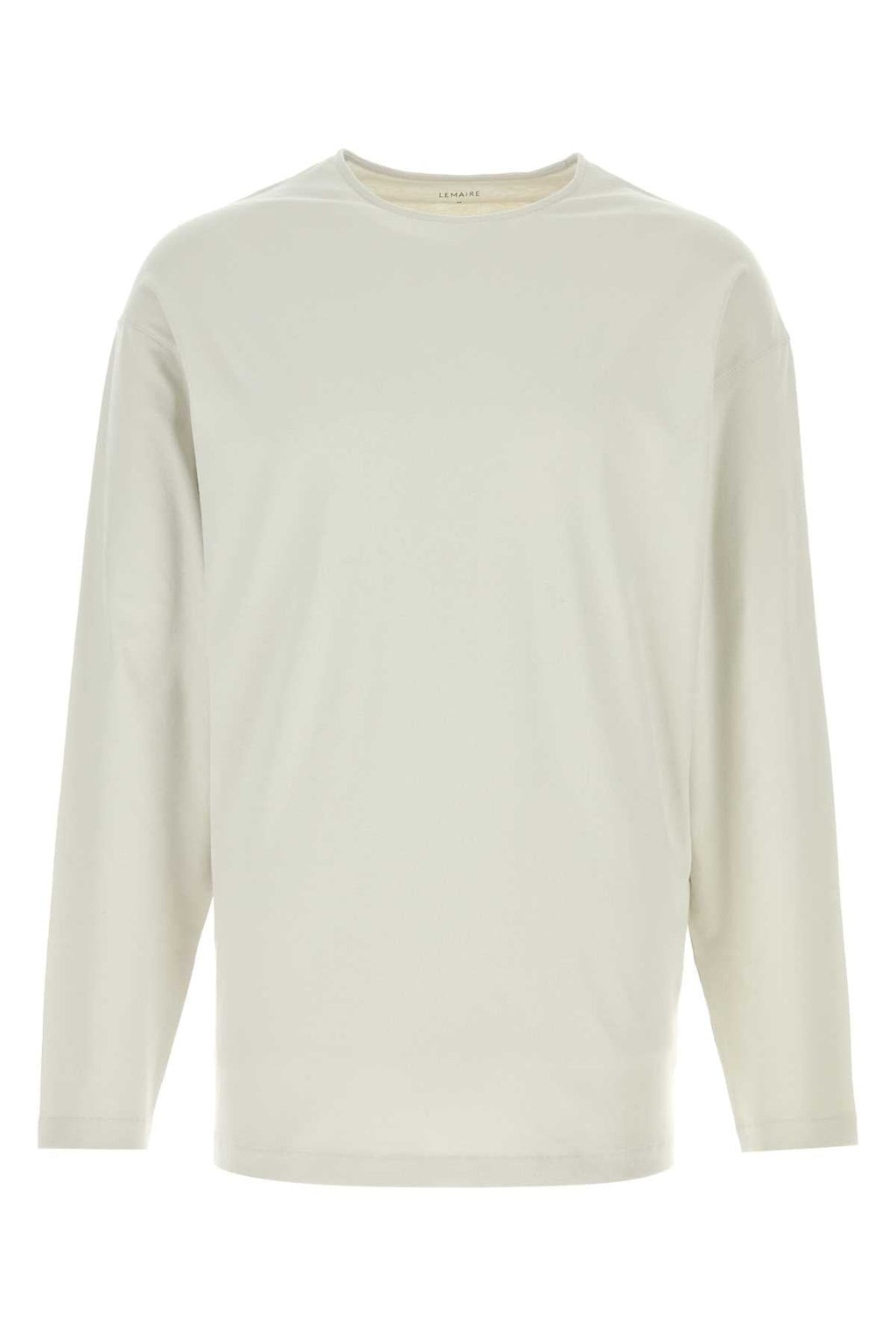 Lemaire Men Chalk Cotton T-Shirt