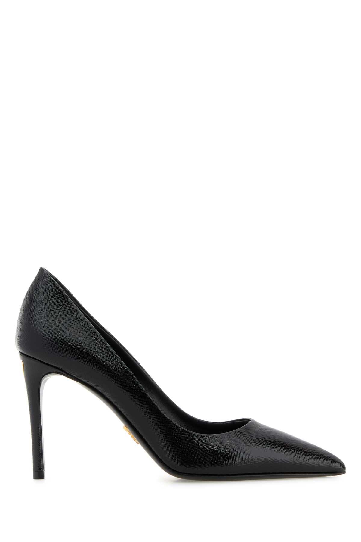 Prada Women Black Leather Pumps