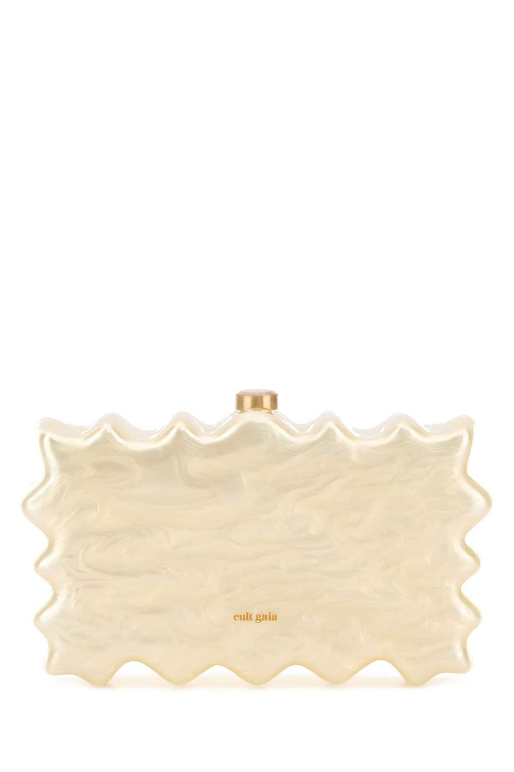 Cult Gaia Women Ivory Acrylic Paloma Clutch