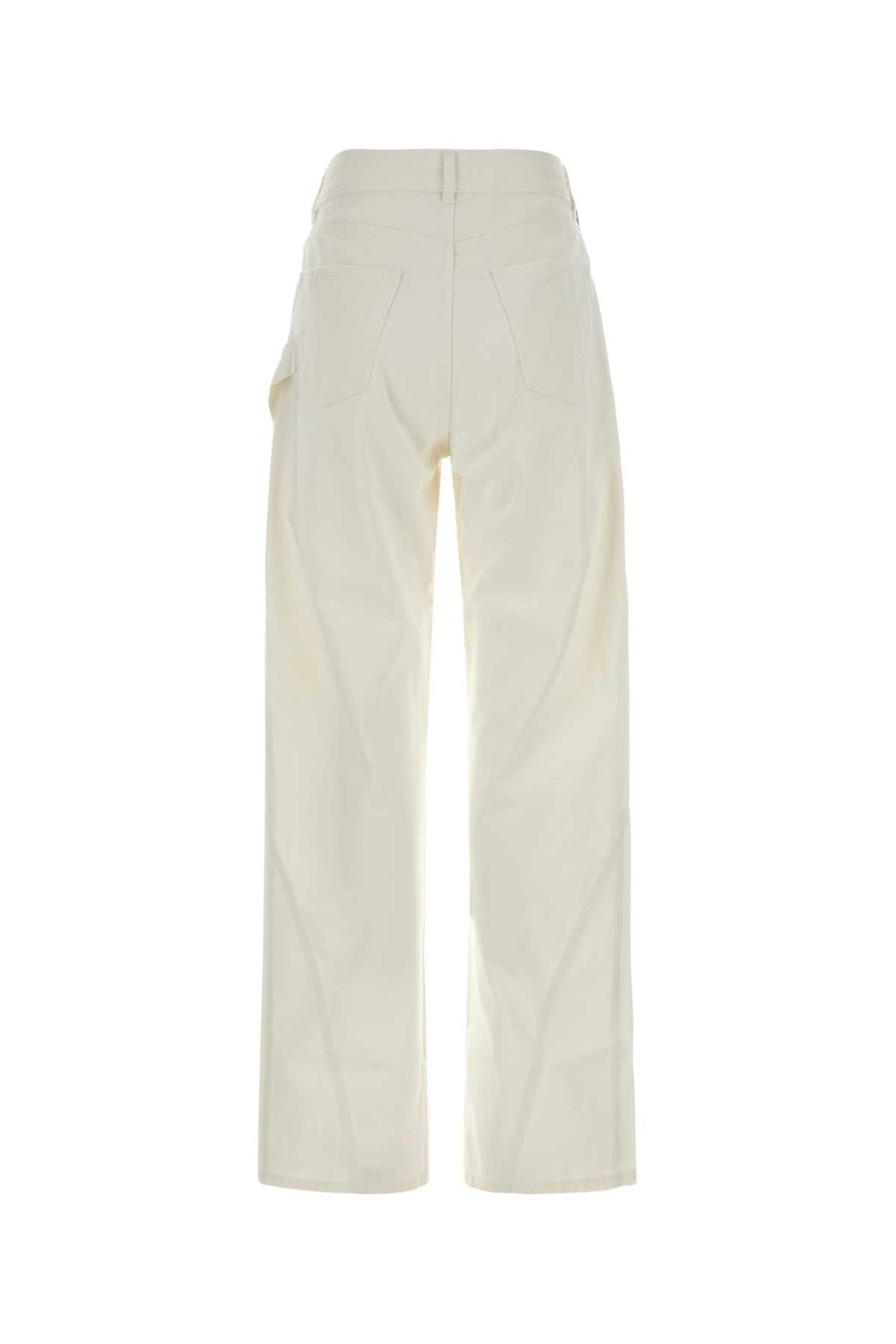 Jw Anderson Women White Denim Jeans