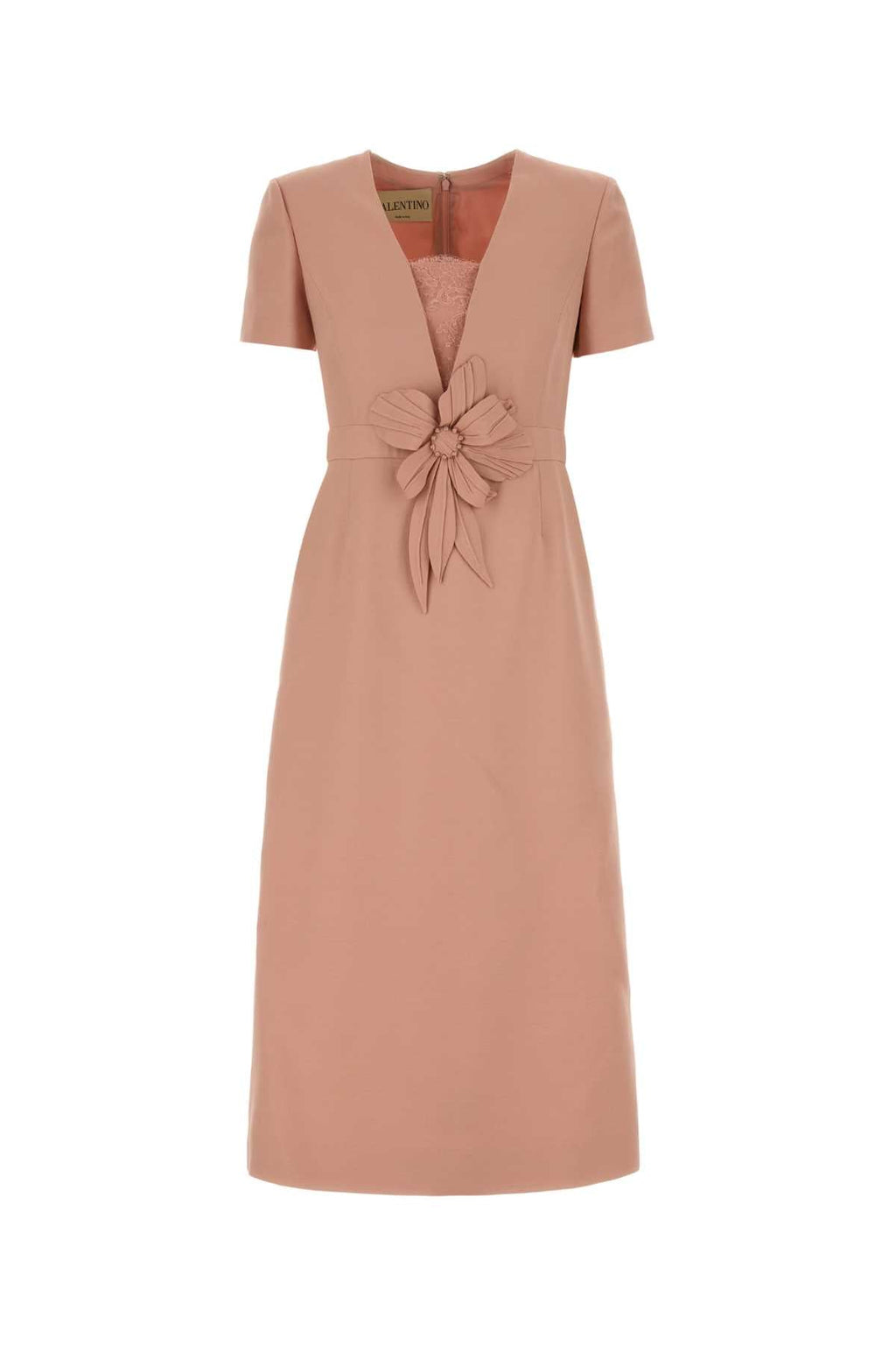 Valentino Garavani Women Pink Wool Blend Dress