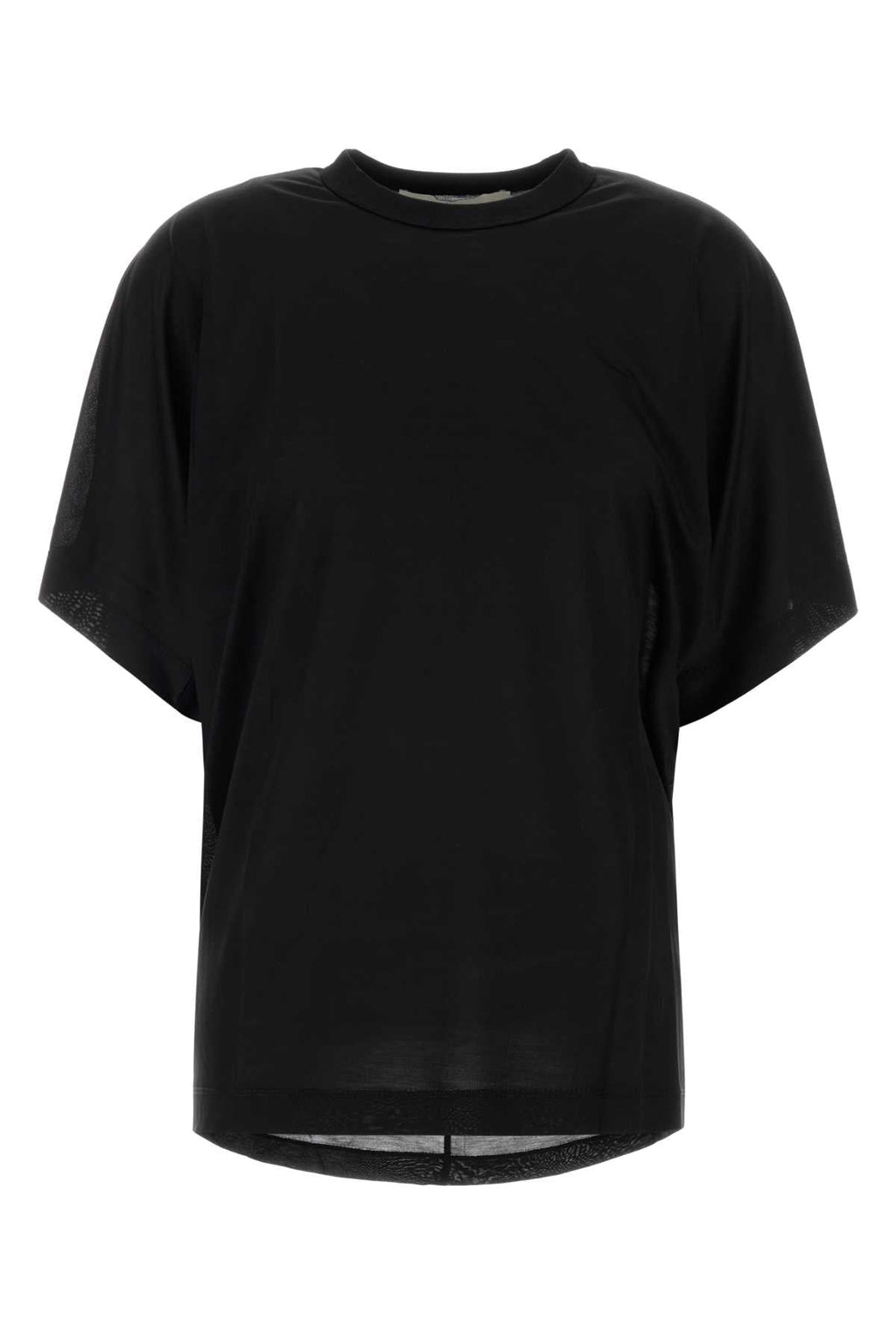 Carven Women T-Shirt Oversize In Seta Nera