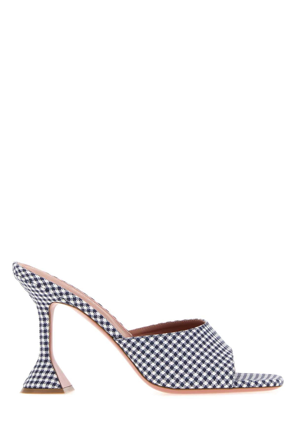 Amina Muaddi Women Printed Fabric Lupita Mules