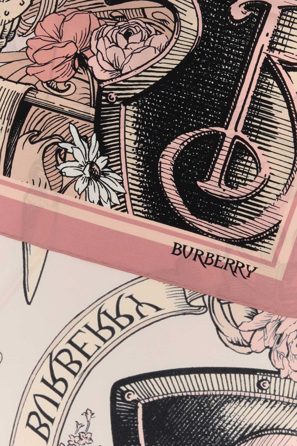 Burberry Women Printed Silk Foulard